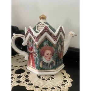 RARE James Sadler “King & Queens” Series “Elizabeth I” Teapot